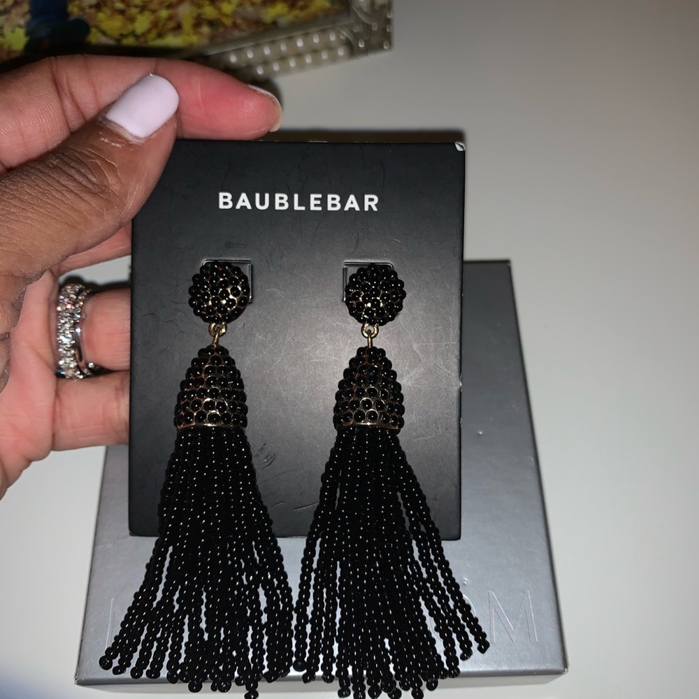 BAUBLEBAR Black Earrings